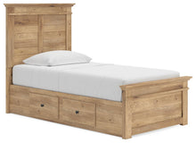 Load image into Gallery viewer, Makidern Twin Panel Storage Bed
