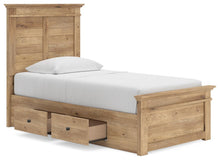 Load image into Gallery viewer, Makidern Twin Panel Storage Bed
