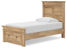 Load image into Gallery viewer, Makidern Twin Panel Storage Bed
