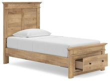 Load image into Gallery viewer, Makidern Twin Panel Storage Bed
