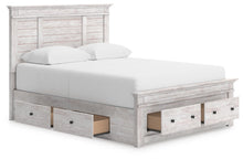 Load image into Gallery viewer, Makidern Queen Panel Storage Bed
