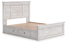 Load image into Gallery viewer, Makidern Queen Panel Storage Bed
