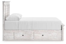 Load image into Gallery viewer, Makidern Queen Panel Storage Bed
