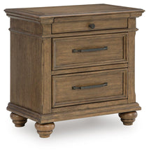 Load image into Gallery viewer, Karallin Three Drawer Night Stand
