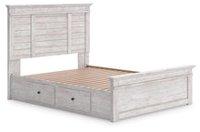 Load image into Gallery viewer, Makidern Queen Panel Storage Bed
