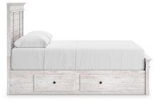 Load image into Gallery viewer, Makidern Queen Panel Storage Bed
