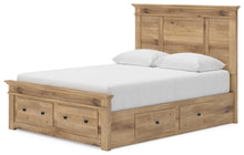 Load image into Gallery viewer, Makidern Queen Panel Storage Bed
