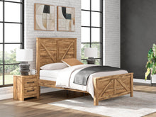 Load image into Gallery viewer, Maystonna Queen Crossbuck Panel Bed
