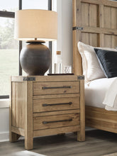 Load image into Gallery viewer, Ridgester Three Drawer Night Stand
