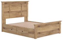 Load image into Gallery viewer, Makidern Queen Panel Storage Bed
