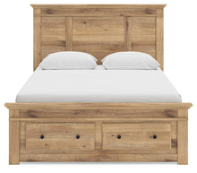 Load image into Gallery viewer, Makidern Queen Panel Storage Bed
