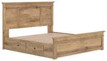 Load image into Gallery viewer, Makidern King Panel Storage Bed
