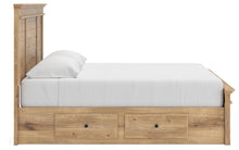 Load image into Gallery viewer, Makidern King Panel Storage Bed

