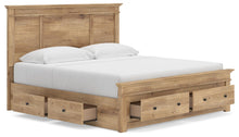 Load image into Gallery viewer, Makidern King Panel Storage Bed
