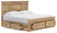 Load image into Gallery viewer, Makidern King Panel Storage Bed
