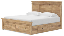 Load image into Gallery viewer, Makidern King Panel Storage Bed
