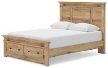 Load image into Gallery viewer, Makidern Queen Panel Storage Bed
