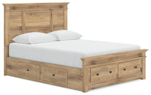 Load image into Gallery viewer, Makidern Queen Panel Storage Bed

