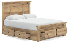 Load image into Gallery viewer, Makidern Queen Panel Storage Bed
