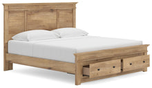 Load image into Gallery viewer, Makidern King Panel Storage Bed
