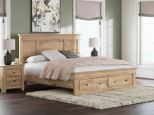 Load image into Gallery viewer, Makidern King Panel Storage Bed
