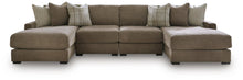 Load image into Gallery viewer, Camellia-Court 4-Piece Double Chaise Sectional
