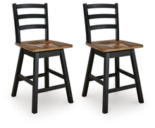 Load image into Gallery viewer, Wildenauer Swivel Stool (2/CN)
