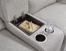 Load image into Gallery viewer, Acklen Place 7-Piece Power Sectional Reclining Sofa with Storage Console
