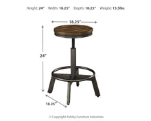 Load image into Gallery viewer, Torjin Counter Height Dining Table and 4 Barstools
