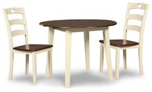 Load image into Gallery viewer, Woodanville Dining Table and 2 Chairs
