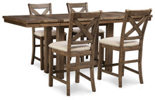 Load image into Gallery viewer, Moriville Counter Height Dining Table and 4 Barstools
