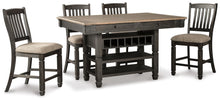 Load image into Gallery viewer, Tyler Creek Counter Height Dining Table and 4 Barstools
