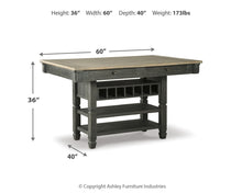 Load image into Gallery viewer, Tyler Creek Counter Height Dining Table and 4 Barstools

