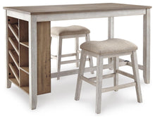 Load image into Gallery viewer, Skempton Counter Height Dining Table and 2 Barstools
