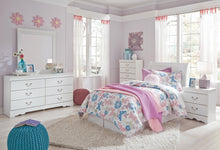 Load image into Gallery viewer, Anarasia Twin Sleigh Headboard, Dresser, Mirror, Chest and Nightstand
