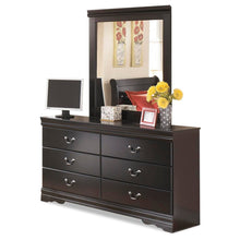 Load image into Gallery viewer, Huey Vineyard Full Sleigh Bed with Mirrored Dresser
