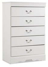 Load image into Gallery viewer, Anarasia Twin Sleigh Bed with Mirrored Dresser, Chest and Nightstand
