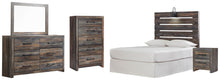 Load image into Gallery viewer, Drystan Full Panel Headboard, Dresser, Mirror, Chest and Nightstand
