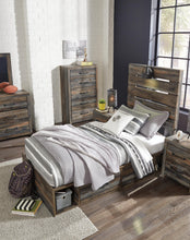 Load image into Gallery viewer, Drystan Full Panel Bed with 4 Storage Drawers, Dresser, Mirror, Chest and Nightstand
