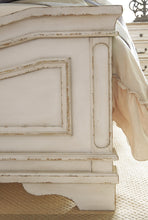 Load image into Gallery viewer, Realyn King Upholstered Panel Bed with Mirrored Dresser
