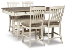 Load image into Gallery viewer, Bolanburg Counter Height Dining Table and 4 Barstools
