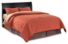 Load image into Gallery viewer, Huey Vineyard Queen Sleigh Headboard Bed with Mirrored Dresser, Chest and Nightstand
