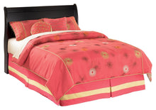 Load image into Gallery viewer, Huey Vineyard Full Sleigh Headboard Bed with Mirrored Dresser
