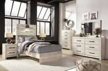 Load image into Gallery viewer, Cambeck Twin Panel Bed with Mirrored Dresser, Chest and Nightstand
