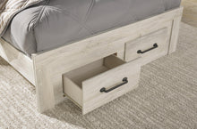 Load image into Gallery viewer, Cambeck Full Panel Bed with 4 Storage Drawers with Mirrored Dresser, Chest and Nightstand
