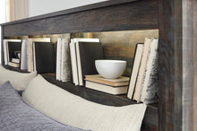 Load image into Gallery viewer, Drystan Queen Bookcase Bed with 2 Storage Drawers, Dresser, Mirror, Chest and Nightstand
