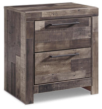 Load image into Gallery viewer, Derekson King Panel Headboard Bed with Mirrored Dresser, Chest and Nightstand
