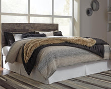 Load image into Gallery viewer, Derekson King Panel Headboard Bed with Mirrored Dresser, Chest and Nightstand
