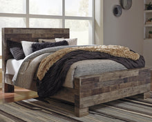 Load image into Gallery viewer, Derekson Queen Panel Bed with Mirrored Dresser, Chest and Nightstand
