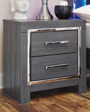 Load image into Gallery viewer, Lodanna Full Upholstered Panel Headboard Bed with Mirrored Dresser, Chest and Nightstand
